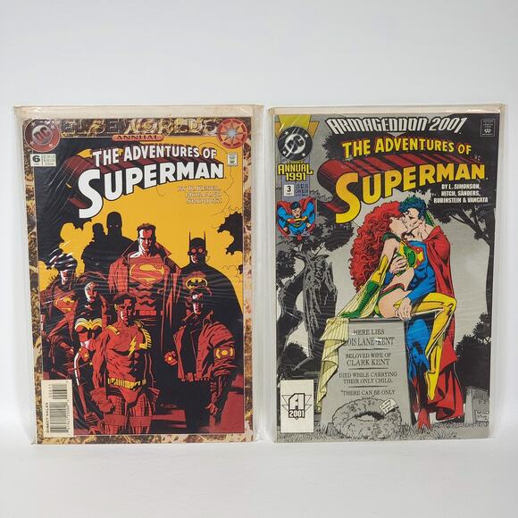 Adventures of Superman 10 Comic Lot Vol 1 507 518–526 DC 1993–95 BnB VG Plus - Picture 6 of 6